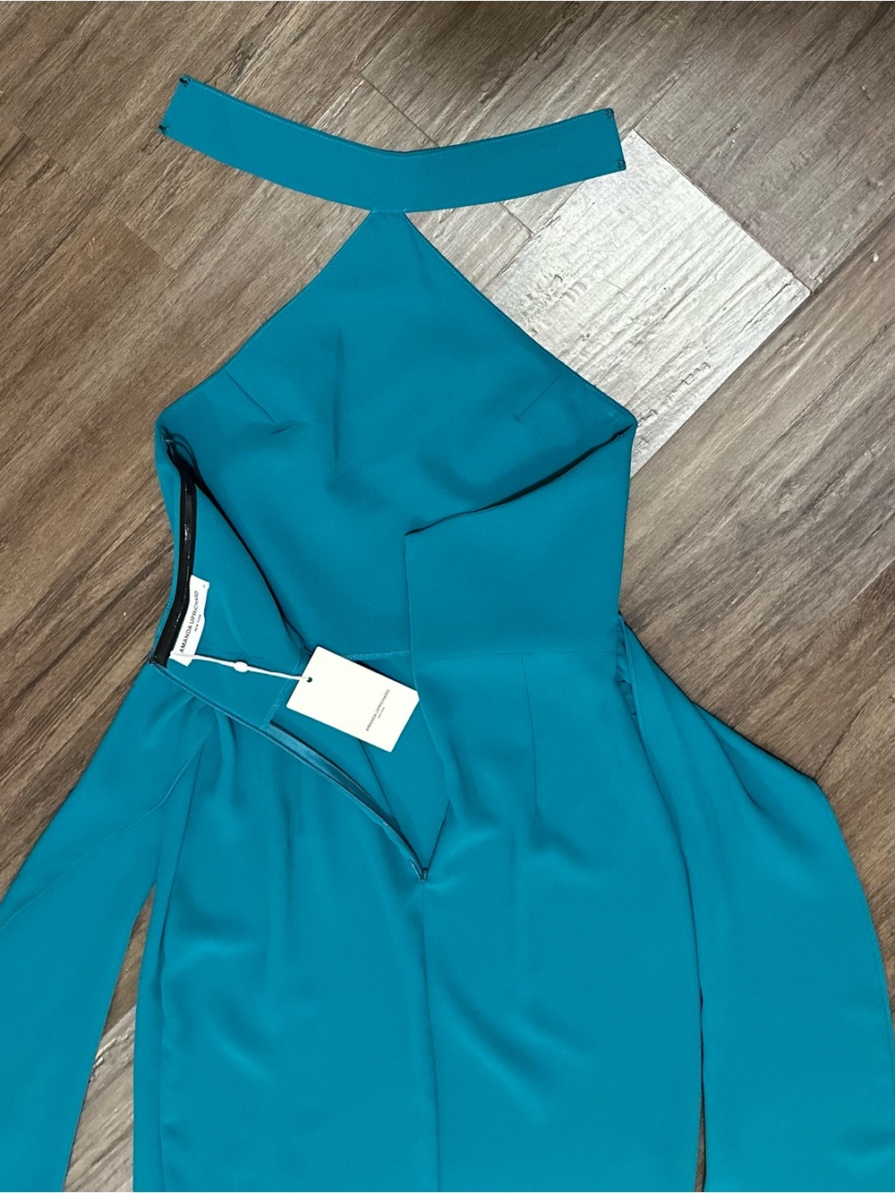 NWT Amanda Uprichard Emiliana Midi Drsss in Jade Green. Size XS. - Picture 10 of 16